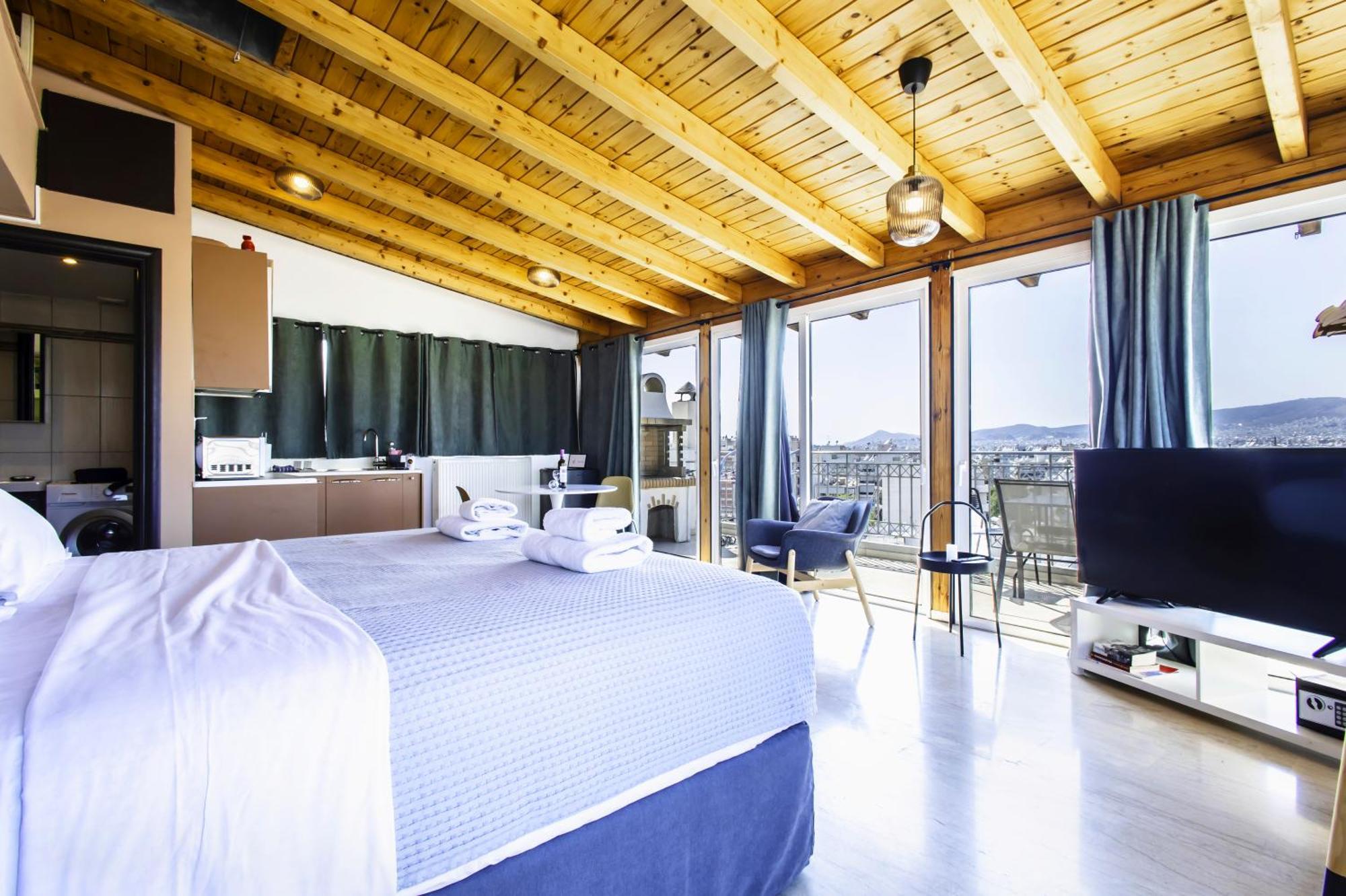 Lis153 By Smart Cozy Suites - Top Floors With Amazing City View - Available 24Hr Atena Exterior foto